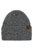 C.C Mohair Feel Wide Cuff Beanie