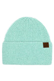 C.C Mohair Feel Wide Cuff Beanie