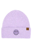 C.C Smile Face Rhinestone Beanie