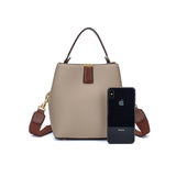 Tote Crossbody Bucket Bag for Women Simple Elegant Purse