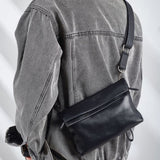 Fashion small crossbody bag men, simple breast bag, chest bag, chest purse, fanny pack, fanny pack crossbody