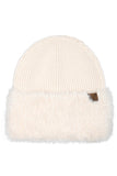 C.C Fur Cuff Beanie
