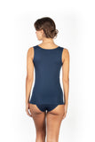 Mare Luxury Merino Wool Blend Women's Lace -Trimmed Tank Top (S - XXL). Proudly Made in Italy.