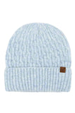C.C Chain Link Cable Cuff Beanie