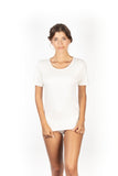 MaRe Premium Quality Cotton Wool Blend Women's T-Shirt (S - XXL). Proudly Made in Italy.