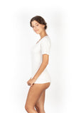 MaRe Premium Quality Cotton Wool Blend Women's T-Shirt (S - XXL). Proudly Made in Italy.