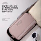 Cosmetic bag, business trip toiletries storage bag, three-layer dry and wet separation men's toilet bag, makeup bag organizer,Makeup bag with compartments,