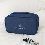 Oxford cloth underwear and socks storage bag, modern simple and fashionable large-capacity convenient finishing bag, underwear storage bag