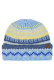 C.C Women's Colorful Pattern Fair Isle Beanie