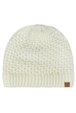 C.C Women's Cross Cell Stitch Knit Satin Lining Beanie