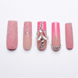 1067 Handmade Nail Wear Nail Art Reusable Press on Nails False Nails