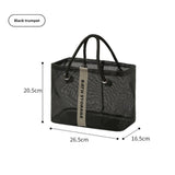 Mesh bath bag, mesh pocket tote swimming wash bag, men's bath towel bath bag, large storage bag