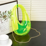 Oval Box Bag, Shell Baguette Bag, Banquet Mobile Phone Bag, Prom Bag, Party Purse, Prom Bags Clutch, Wedding Purse Evening Purse