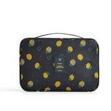 Toiletry Bag, Travel Wash Bag, Printed nylon Cosmetic Bag, Multifunctional Portable Large Capacity Storage Bag, Hangable Wash Bag