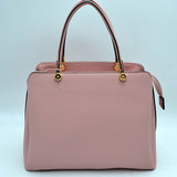 Women's Textured Faux Leather Top Handle Tote Bag