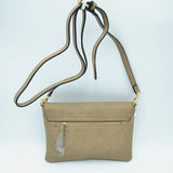 Knot Accent Flap Crossbody Bag with Adjustable Strap