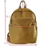 Modern Vegan Long Lasting Nylon Backpack Multi Purpose Bag