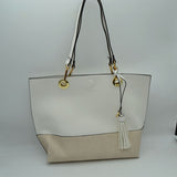 2 n1 Vegan Tote Handbag Pouch Faux Leather Tote Bag