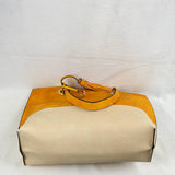 2 n1 Vegan Tote Handbag Pouch Faux Leather Tote Bag