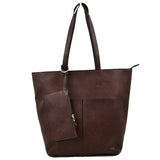 3 In 1 Large Soft Faux Leather Womens Tote Handbags