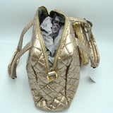 2-in-1 Large Quilted Tote Bag with Pouch