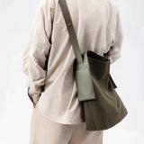 Suede large capacity commuter slouch purse, solid color shoulder bag, casual hobo bag