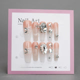 White Nail Wear Nail Art Reusable Press on Nails False Nails