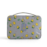 Toiletry Bag, Travel Wash Bag, Printed nylon Cosmetic Bag, Multifunctional Portable Large Capacity Storage Bag, Hangable Wash Bag
