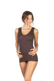BASIC COTTON Free Spirit Premium Quality 100% Cotton Women's Tank Top. Proudly Made in Italy (603)