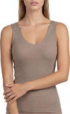 BASIC COTTON Free Spirit Premium Quality 100% Cotton Women's Tank Top. Proudly Made in Italy (603)