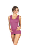 BASIC COTTON Free Spirit Premium Quality 100% Cotton Women's Tank Top. Proudly Made in Italy (603)