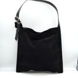 Slouchy Hobo Shoulder Bag with Adjustable Buckle Strap