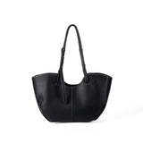 Autumn and winter retro hobo bag, large capacity shoulder bag, design commuter tote bag,