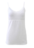 EGI Luxury Viscose Women's Lace-Trimmed Camisole. Proudly Made in Italy.