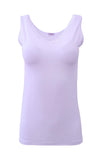 EGI Luxury Modal Women's Lace-Trimmed Camisole. Proudly Made in Italy.(1121)