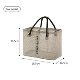 Mesh bath bag, mesh pocket tote swimming wash bag, men's bath towel bath bag, large storage bag