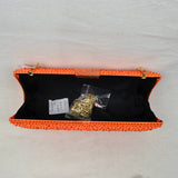Elegant Studded Crystal Clutch Womens Evening Bag