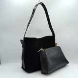Shoulder Bag with Matching Removable Zipper Pouch