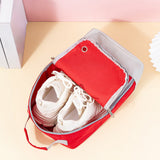 Portable tote Oxford cloth shoe bag, travel business shoe storage bag, household shoe bag, anti-dirty, mildew and dust bag