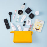Makeup bags set,Large capacity gym cosmetic bag, PU waterproof cosmetic storage bag, 3pcs a set, makeup bag organizer for College Dorm Camp Gym
