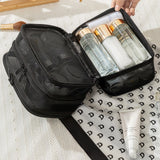 Mesh cosmetic bag, lightweight large capacity three-layer toilet bag, double-layer storage bag, travel mesh bag, tool storage box portable, Mesh ShowerTote Bag,