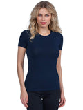 EGI Luxury Modal Women's T-Shirt. Proudly Made in Italy (Crew Neck 1132).