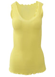 BASIC COTTON Free Spirit Premium Quality 100% Cotton Women's Tank Top. Proudly Made in Italy (603)