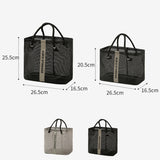 Mesh bath bag, mesh pocket tote swimming wash bag, men's bath towel bath bag, large storage bag