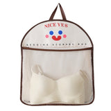 Socks storage hanging bag, underwear bag behind the door, mesh bag hanging fabric bag, dormitory wardrobe side side storage mesh bag