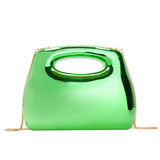 Acrylic bag square box clutch bag metal dinner bag Crossbody even bag
