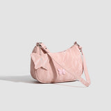 Simple Underarm Bag Women, Fashion Bow Small Square Bag Versatile Shoulder Crossbody Bag