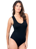 EGi Luxury Viscose Women's Bodysuit Sleeveless. Proudly Made in Italy.