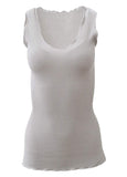 BASIC COTTON Free Spirit Premium Quality 100% Cotton Women's Tank Top. Proudly Made in Italy (603)