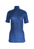 EGI Exclusive Merino Wool Blend Top with Short Sleeves. Proudly Made in Italy (8218)